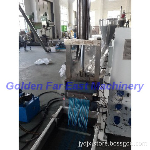 PE granulating recycling line
